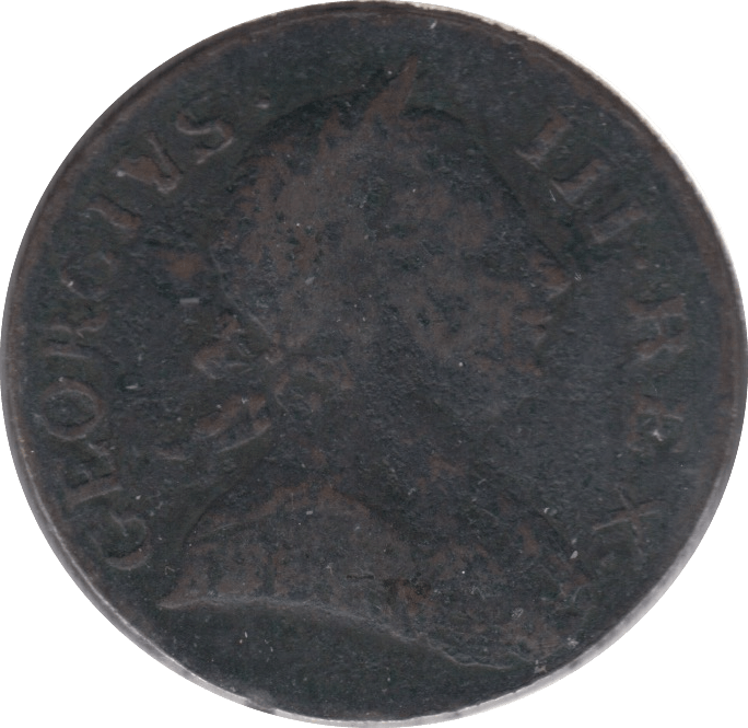 1770 HALFPENNY ( GF ) - Halfpenny - Cambridgeshire Coins