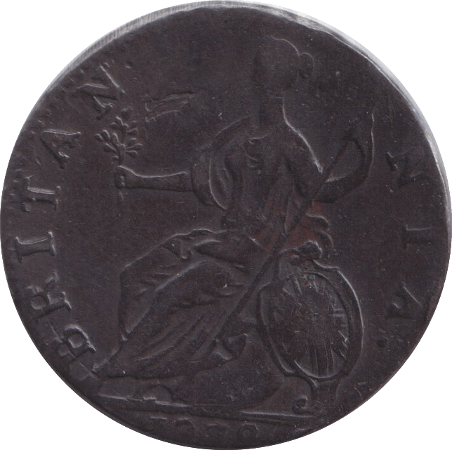 1770 HALFPENNY ( VF ) - Halfpenny - Cambridgeshire Coins