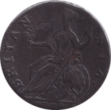 1770 HALFPENNY ( VF ) - Halfpenny - Cambridgeshire Coins