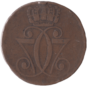 1771 ONE SKILLING DENMARK - WORLD COINS - Cambridgeshire Coins