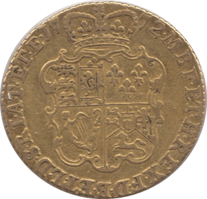 1772 GOLD ONE GUINEA ( VF ) GEORGE III - Guineas - Cambridgeshire Coins