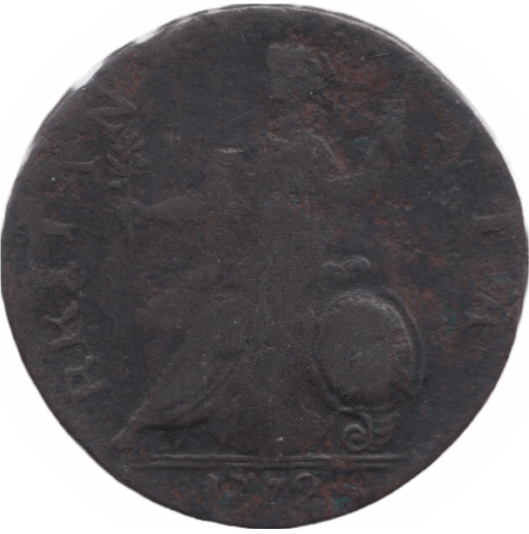 1772 HALFPENNY ( FAIR ) - Halfpenny - Cambridgeshire Coins