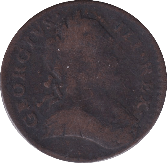 1773 FARTHING ( FINE ) - Farthing - Cambridgeshire Coins