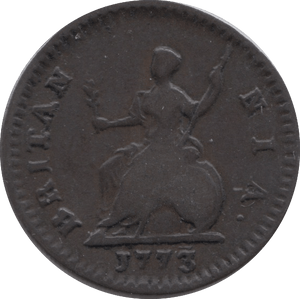 1773 FARTHING ( GF ) 1 - Farthing - Cambridgeshire Coins