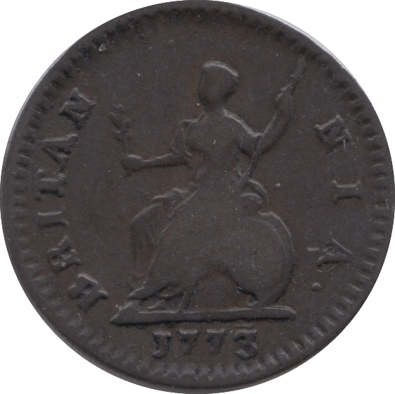 1773 FARTHING ( GF ) 1 - Farthing - Cambridgeshire Coins