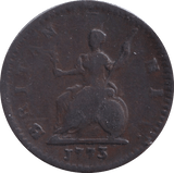 1773 FARTHING ( GF ) - Farthing - Cambridgeshire Coins