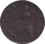 1773 FARTHING ( VF ) - Farthing - Cambridgeshire Coins