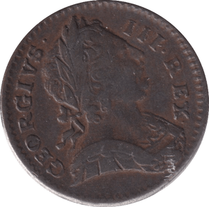 1773 FARTHING ( VF ) - Farthing - Cambridgeshire Coins