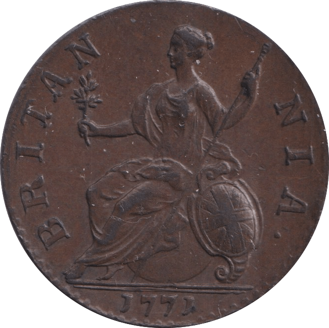 1773 HALFPENNY ( EF ) - Halfpenny - Cambridgeshire Coins