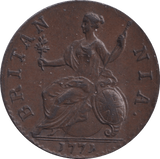 1773 HALFPENNY ( EF ) - Halfpenny - Cambridgeshire Coins