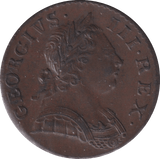 1773 HALFPENNY ( EF ) - Halfpenny - Cambridgeshire Coins