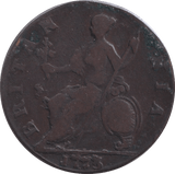 1773 HALFPENNY ( FINE ) - Halfpenny - Cambridgeshire Coins