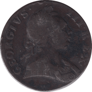 1773 HALFPENNY ( FINE ) - Halfpenny - Cambridgeshire Coins