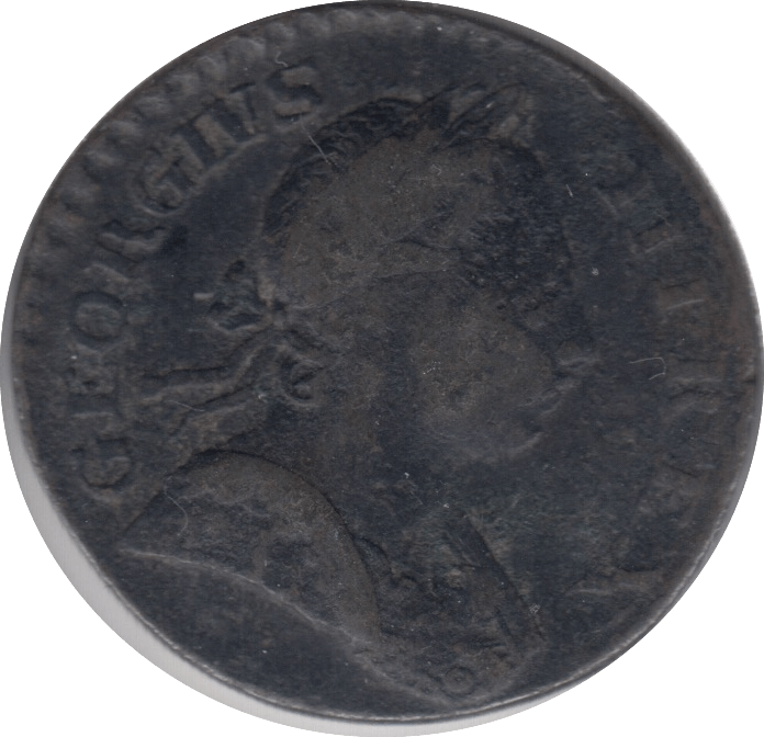 1773 HALFPENNY ( NF ) 8 - HALFPENNY - Cambridgeshire Coins