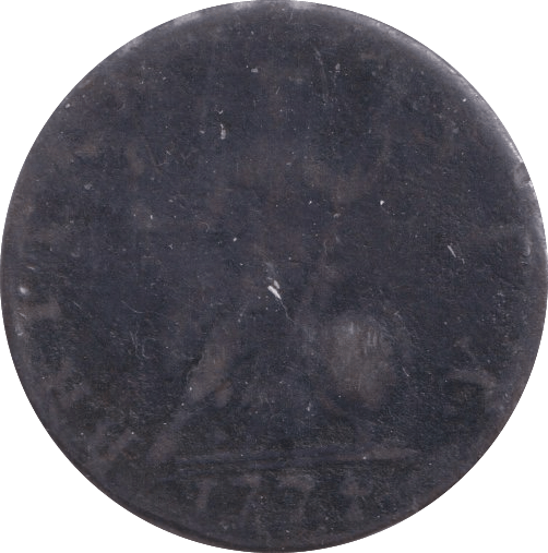 1774 FARTHING ( FAIR ) - Farthing - Cambridgeshire Coins