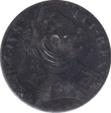 1774 FARTHING ( FAIR ) - Farthing - Cambridgeshire Coins