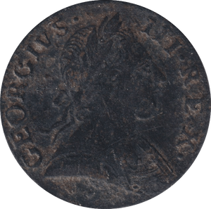 1774 HALFPENNY ( FINE ) - Halfpenny - Cambridgeshire Coins