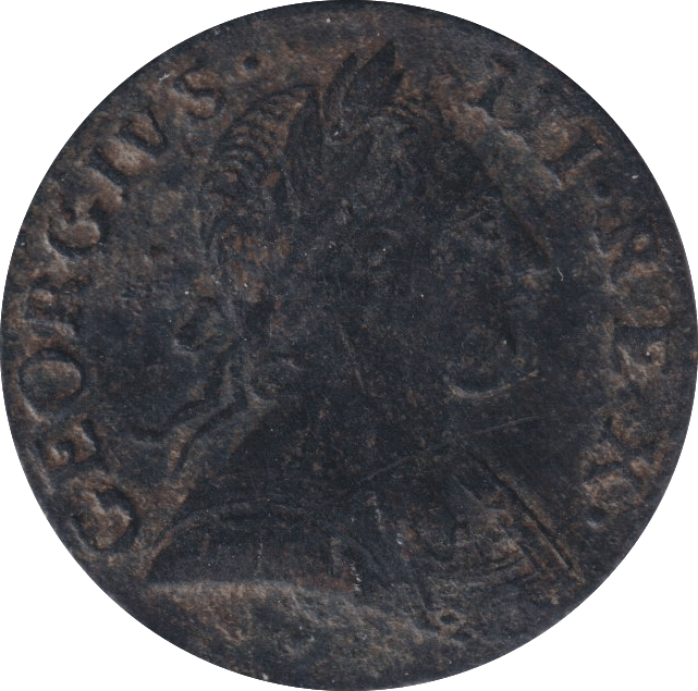 1774 HALFPENNY ( FINE ) - Halfpenny - Cambridgeshire Coins