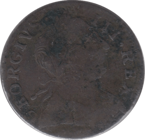 1775 FARTHING ( FINE ) - Farthing - Cambridgeshire Coins