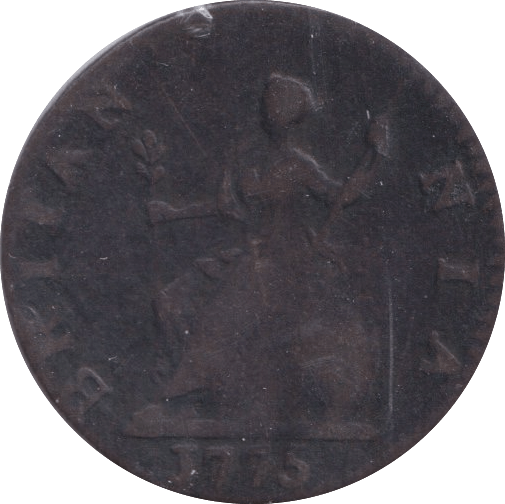 1775 FARTHING ( NF ) - Farthing - Cambridgeshire Coins