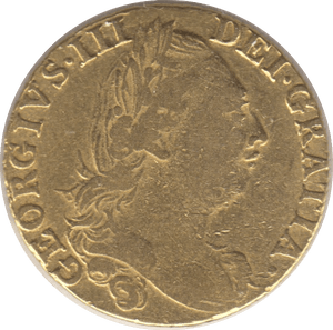 1775 GOLD ONE GUINEA GOLD ( VF ) - Guineas - Cambridgeshire Coins