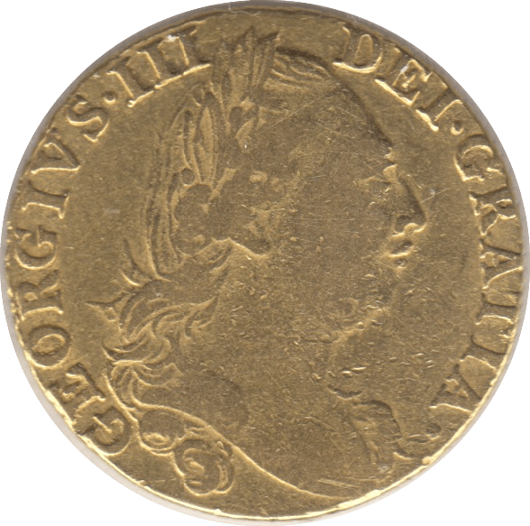 1775 GOLD ONE GUINEA GOLD ( VF ) - Guineas - Cambridgeshire Coins