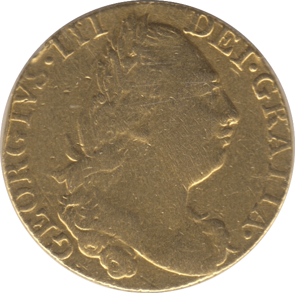 1775 GOLD ONE GUINEA GOLD ( VF ) - Guineas - Cambridgeshire Coins