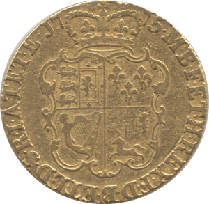 1775 GOLD ONE GUINEA GOLD ( VF ) - Guineas - Cambridgeshire Coins