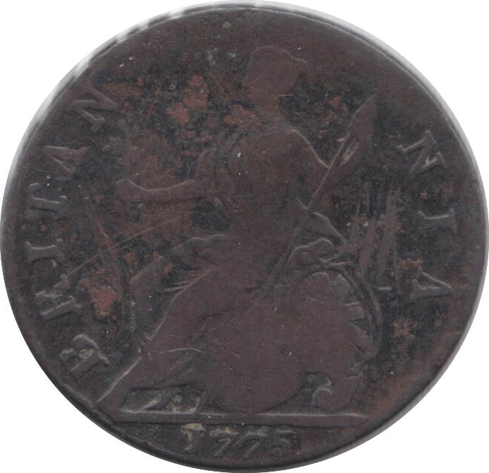 1775 HALFPENNY ( FAIR ) 8 - HALFPENNY - Cambridgeshire Coins