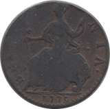 1775 HALFPENNY ( FINE ) 2 - Halfpenny - Cambridgeshire Coins