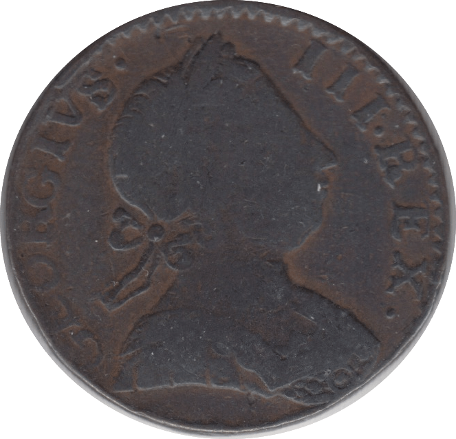 1775 HALFPENNY ( FINE ) 2 - Halfpenny - Cambridgeshire Coins