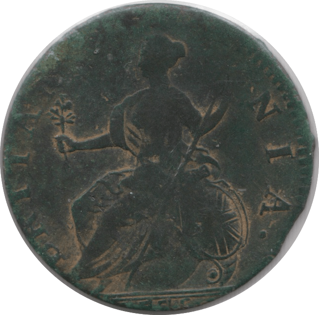 1775 HALFPENNY ( GF ) - Halfpenny - Cambridgeshire Coins