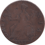 1775 HALFPENNY ( NF ) - Halfpenny - Cambridgeshire Coins