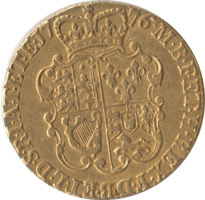 1776 GOLD ONE GUINEA ( VF ) - Guineas - Cambridgeshire Coins