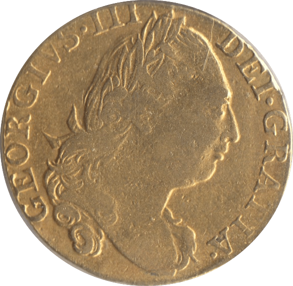 1776 GOLD ONE GUINEA ( VF ) - Guineas - Cambridgeshire Coins