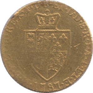 1787 GOLD HALF GUINEA ( NF ) GEORGE III - Guineas - Cambridgeshire Coins