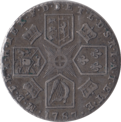 1787 SIXPENCE ( GF ) - Sixpence - Cambridgeshire Coins