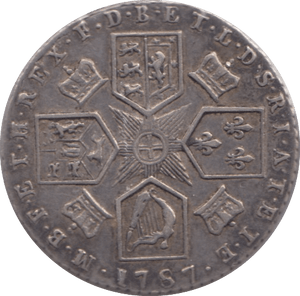 1787 SIXPENCE ( GVF ) 10 - Sixpence - Cambridgeshire Coins