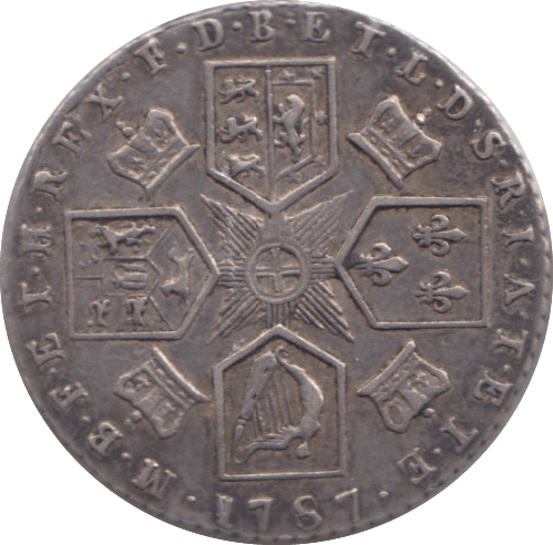 1787 SIXPENCE ( GVF ) 10 - Sixpence - Cambridgeshire Coins