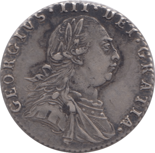 1787 SIXPENCE ( GVF ) 10 - Sixpence - Cambridgeshire Coins