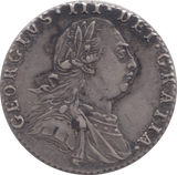 1787 SIXPENCE ( GVF ) 10 - Sixpence - Cambridgeshire Coins