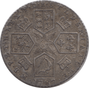 1787 SIXPENCE ( GVF ) 2 - Sixpence - Cambridgeshire Coins