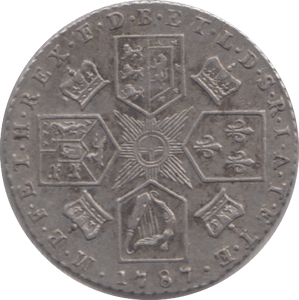 1787 SIXPENCE ( GVF ) - Sixpence - Cambridgeshire Coins