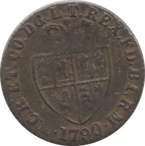 1790 GUINEA TOKEN - Token - Cambridgeshire Coins