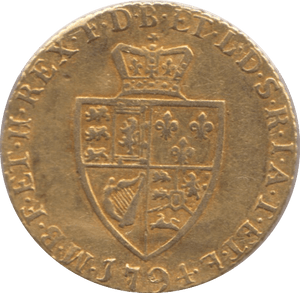 1794 GOLD HALF GUINEA ( VF ) GOLD GEORGE III - Guineas - Cambridgeshire Coins