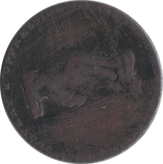 1794 HALF PENNY CEASEMENT OF SLAVERY TOKEN - HALFPENNY TOKEN - Cambridgeshire Coins