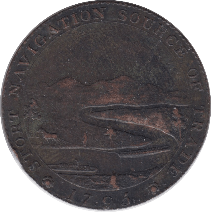 1795 GEORGE JACKSON BAR TRADE TOKEN - Token - Cambridgeshire Coins