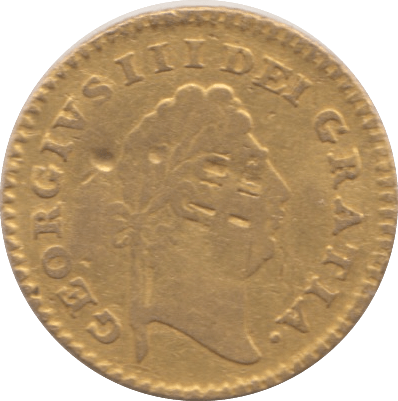 1797 GOLD THIRD GUINEA ( NF ) - Guineas - Cambridgeshire Coins