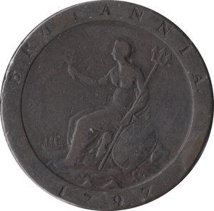 1797 PENNY ( FINE ) - Penny - Cambridgeshire Coins
