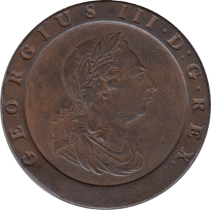 1797 TWOPENCE ( EF ) GEORGE III - Penny - Cambridgeshire Coins